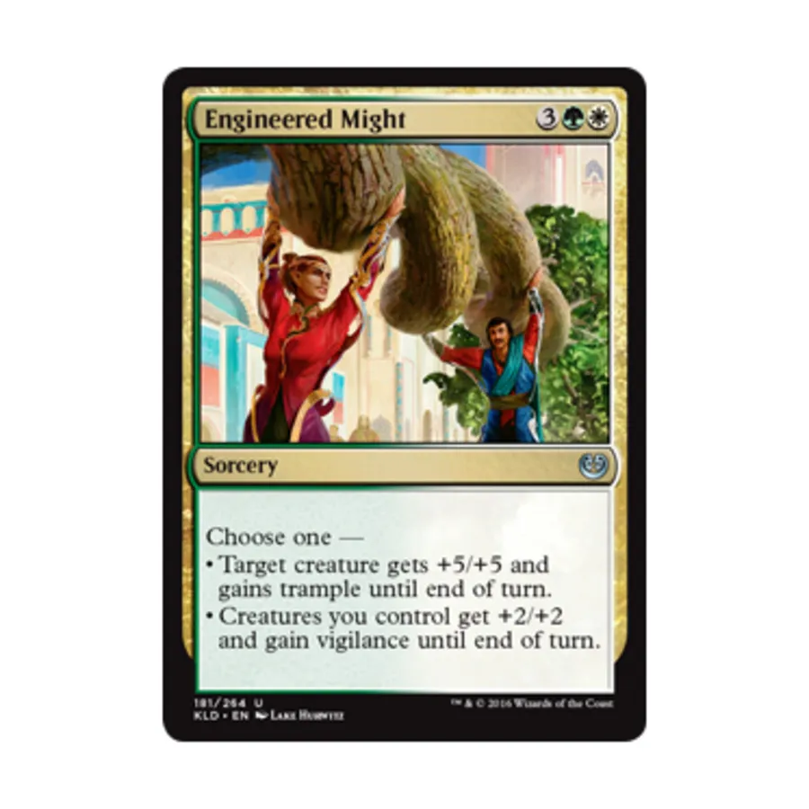 CCG Инженерная мощь (U), MTG - Kaladesh
CCG Инженерная мощь (U), MTG - Kaladesh