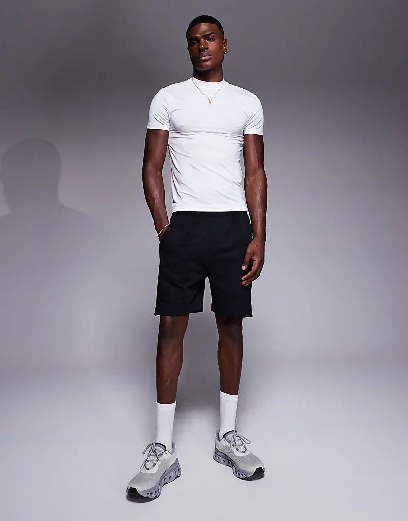 Тренировочная футболка Icon Muscle Fit с быстросохнущей тканью белого цвета ASOS 4505
Тренировочная футболка Icon Muscle Fit с быстросохнущей тканью белого цвета ASOS 4505