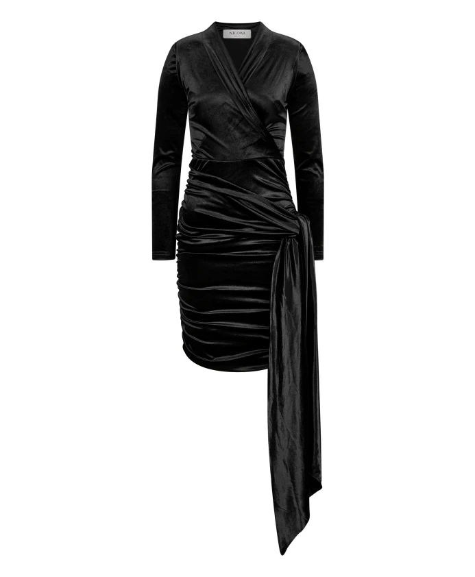 Бархатное мини-платье Nosima Nicowa, черный
Бархатное мини-платье Nosima Nicowa, черный