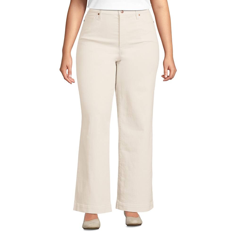 Джинсы Lands' End Denim с высокой посадкой и широкими штанинами больших размеров, цвет Natural
Джинсы Lands' End Denim с высокой посадкой и широкими штанинами больших размеров, цвет Natural