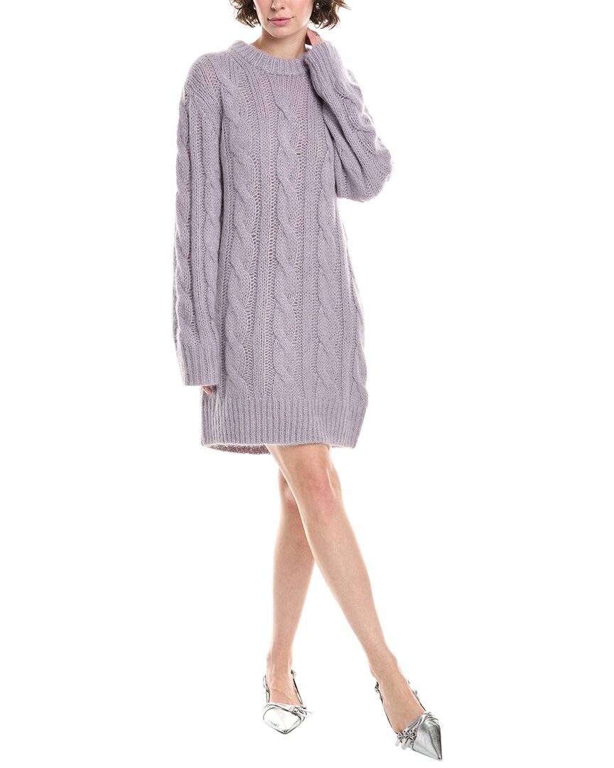 MICHAEL Michael Kors Свитер-платье из кабельной пряжи с альпакой 
MICHAEL Michael Kors Свитер-платье из кабельной пряжи с альпакой