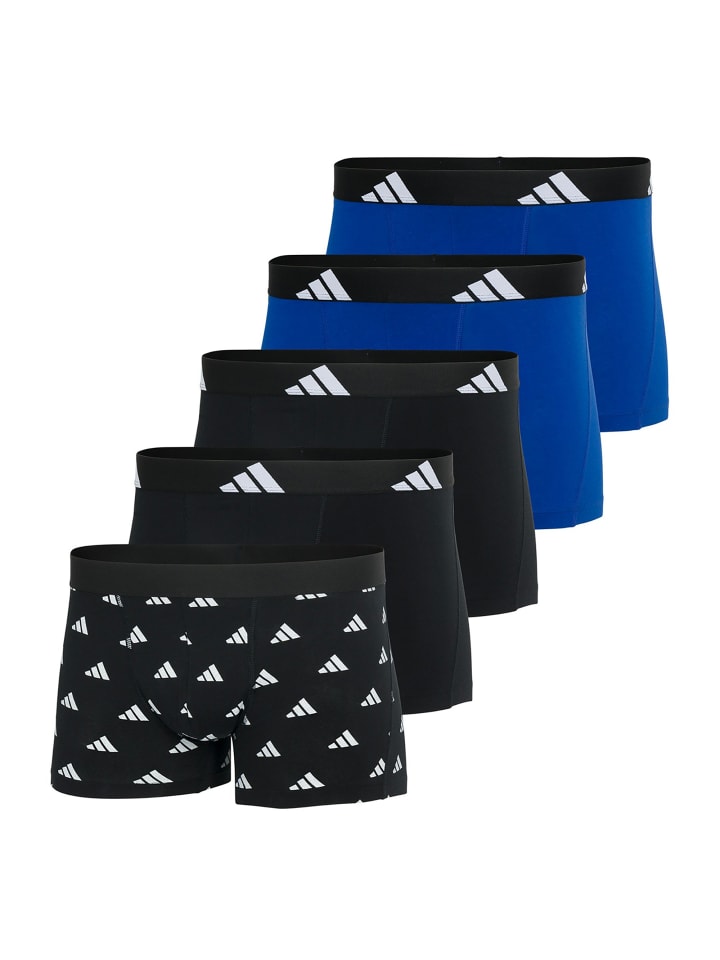 Трусы боксеры adidas, цвет schwarz/weiß/blau
Трусы боксеры adidas, цвет schwarz/weiß/blau