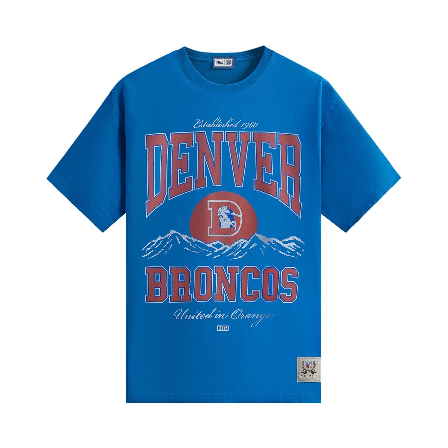 Kith For The NFL: винтажная футболка Broncos Voyage
Kith For The NFL: винтажная футболка Broncos Voyage