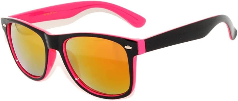 Винтажные двухцветные солнцезащитные очки OWL с дымчатыми и зеркальными линзами — квадратные, в стиле ретро, для женщин и мужчин, с защитой от УФ-излучения UV 400, Mirrored Lens / Pink
Винтажные двухцветные солнцезащитные очки OWL с дымчатыми и зеркальными линзами — квадратные, в стиле ретро, для женщин и мужчин, с защитой от УФ-излучения UV 400, Mirrored Lens / Pink