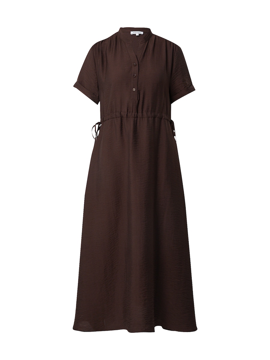 Платье-рубашка MORE & MORE, темно-коричневый
Платье-рубашка MORE & MORE, темно-коричневый