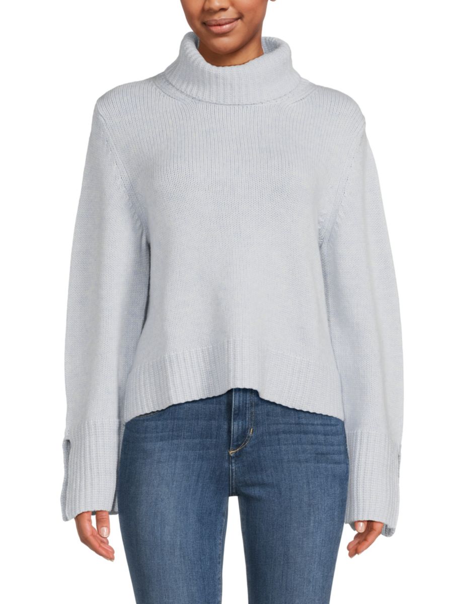 Водолазка из шерстяной смеси Naadam, цвет Mist
Водолазка из шерстяной смеси Naadam, цвет Mist