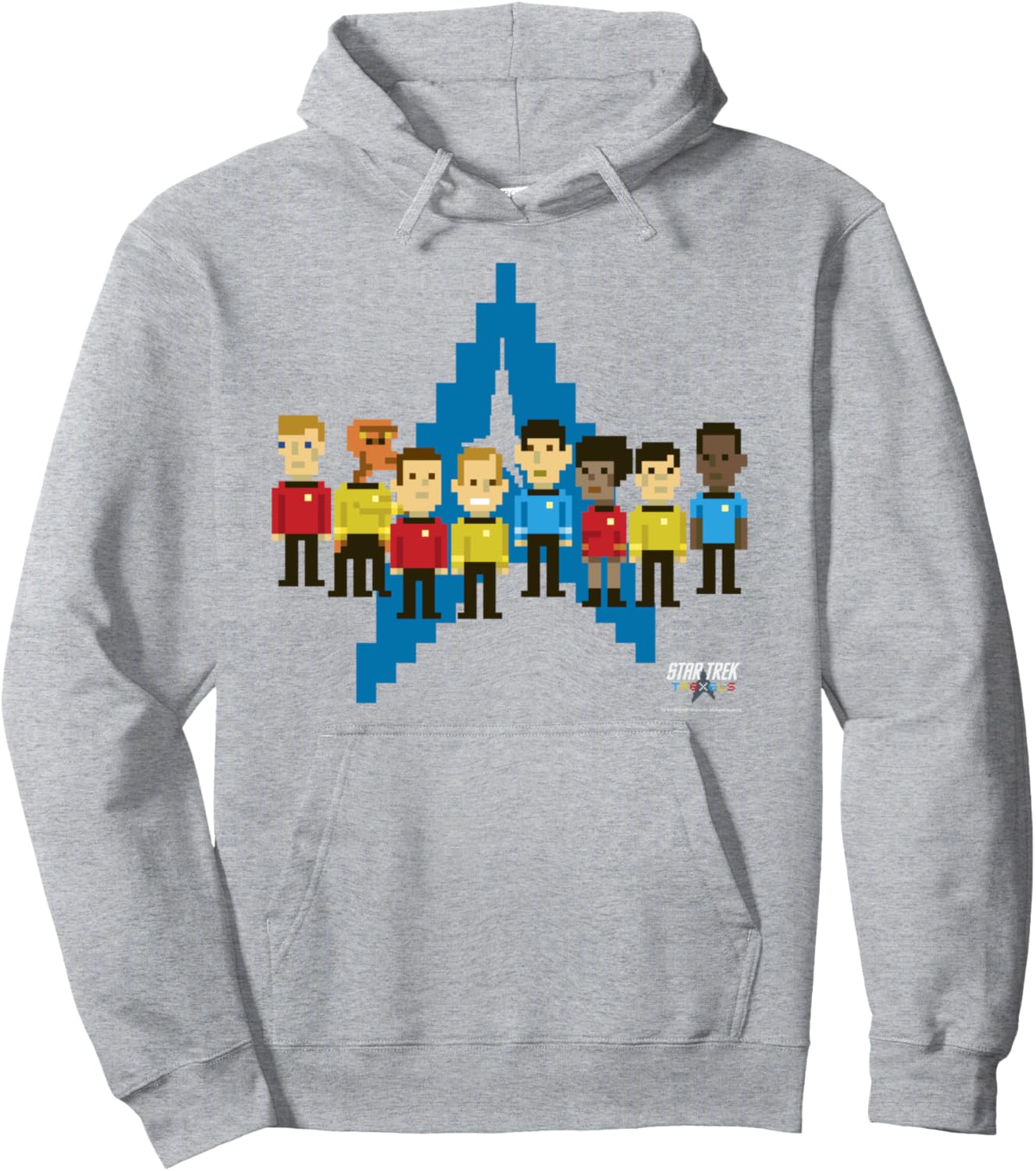 Худи Star Trek Original Series Pixel Crew Delta, серый
Худи Star Trek Original Series Pixel Crew Delta, серый