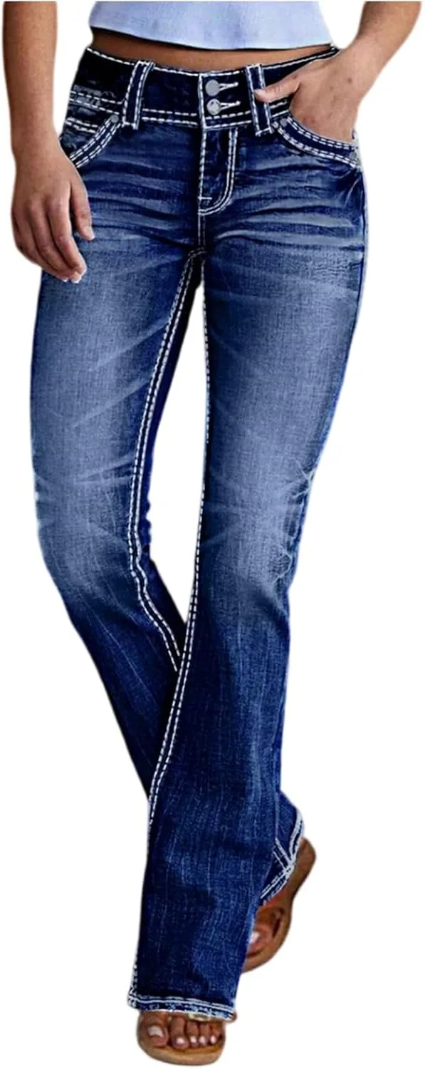 Женские джинсы bootcut Y2K с потертостями и молнией
Женские джинсы bootcut Y2K с потертостями и молнией