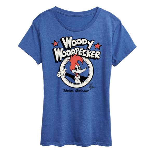 Женская футболка с принтом "Вуди Вудпекер" "Да, сэр" Licensed Character, синий
Женская футболка с принтом "Вуди Вудпекер" "Да, сэр" Licensed Character, синий