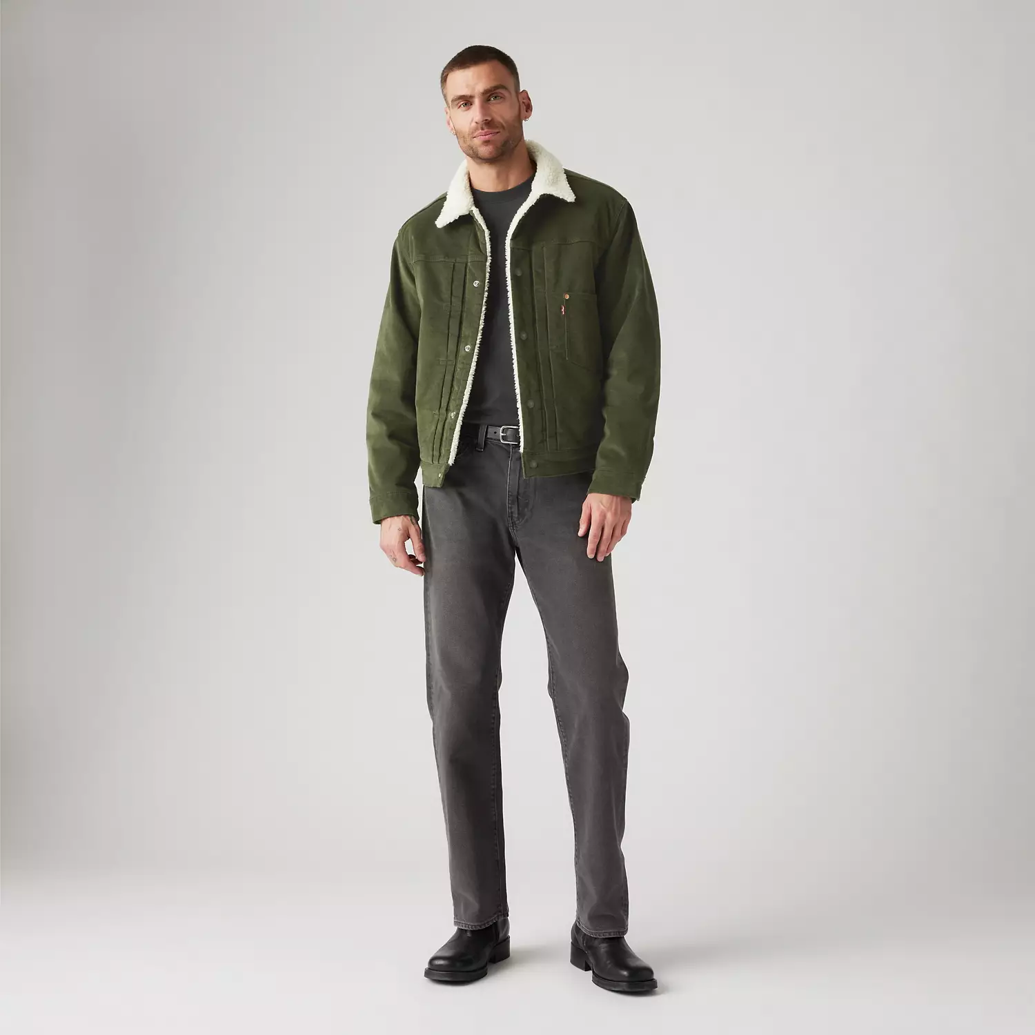 Мужские джинсы стандартного кроя 505 Levi's, черный
Мужские джинсы стандартного кроя 505 Levi's, черный