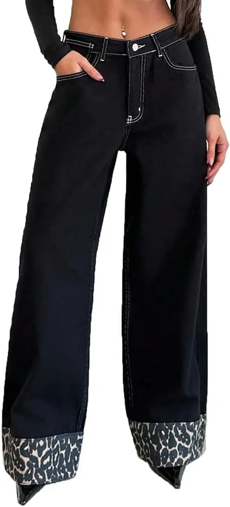 Женские джинсы прямого кроя с леопардовым принтом cffvdiz
Женские джинсы прямого кроя с леопардовым принтом cffvdiz