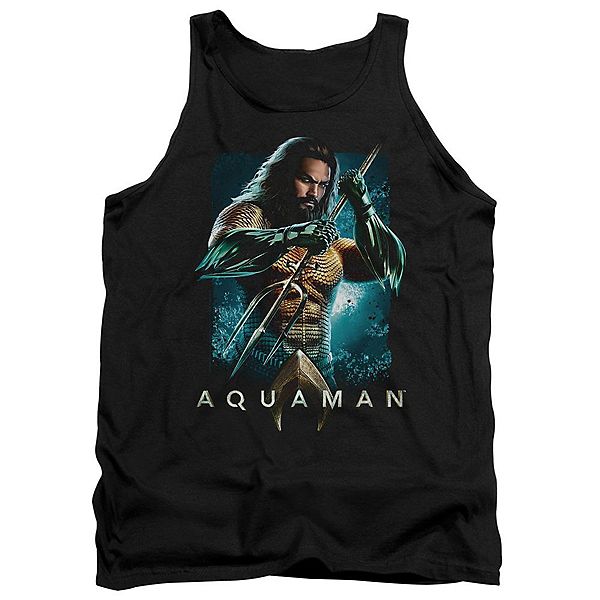 Футболка-майка Aquaman с трезубцем Licensed Character
Футболка-майка Aquaman с трезубцем Licensed Character
