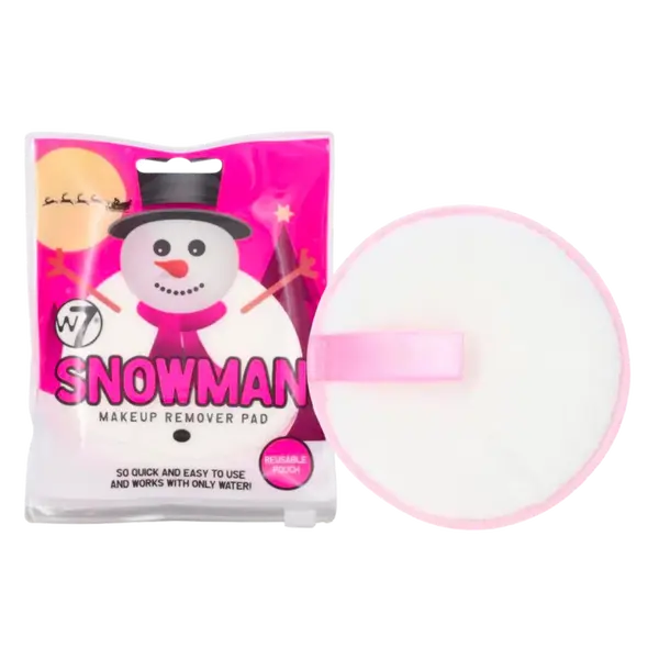 Многоразовая салфетка для снятия макияжа, 1 шт. W7 Snowman 
Многоразовая салфетка для снятия макияжа, 1 шт. W7 Snowman