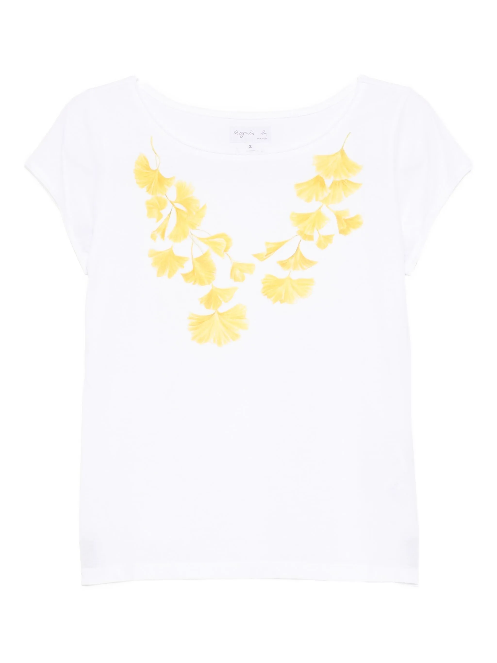 Футболка с цветочным принтом Agnès B., белый
Футболка с цветочным принтом Agnès B., белый