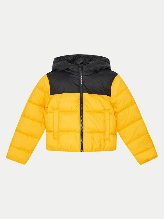 Пуховик стандартного кроя 4F, желтый
Пуховик стандартного кроя 4F, желтый