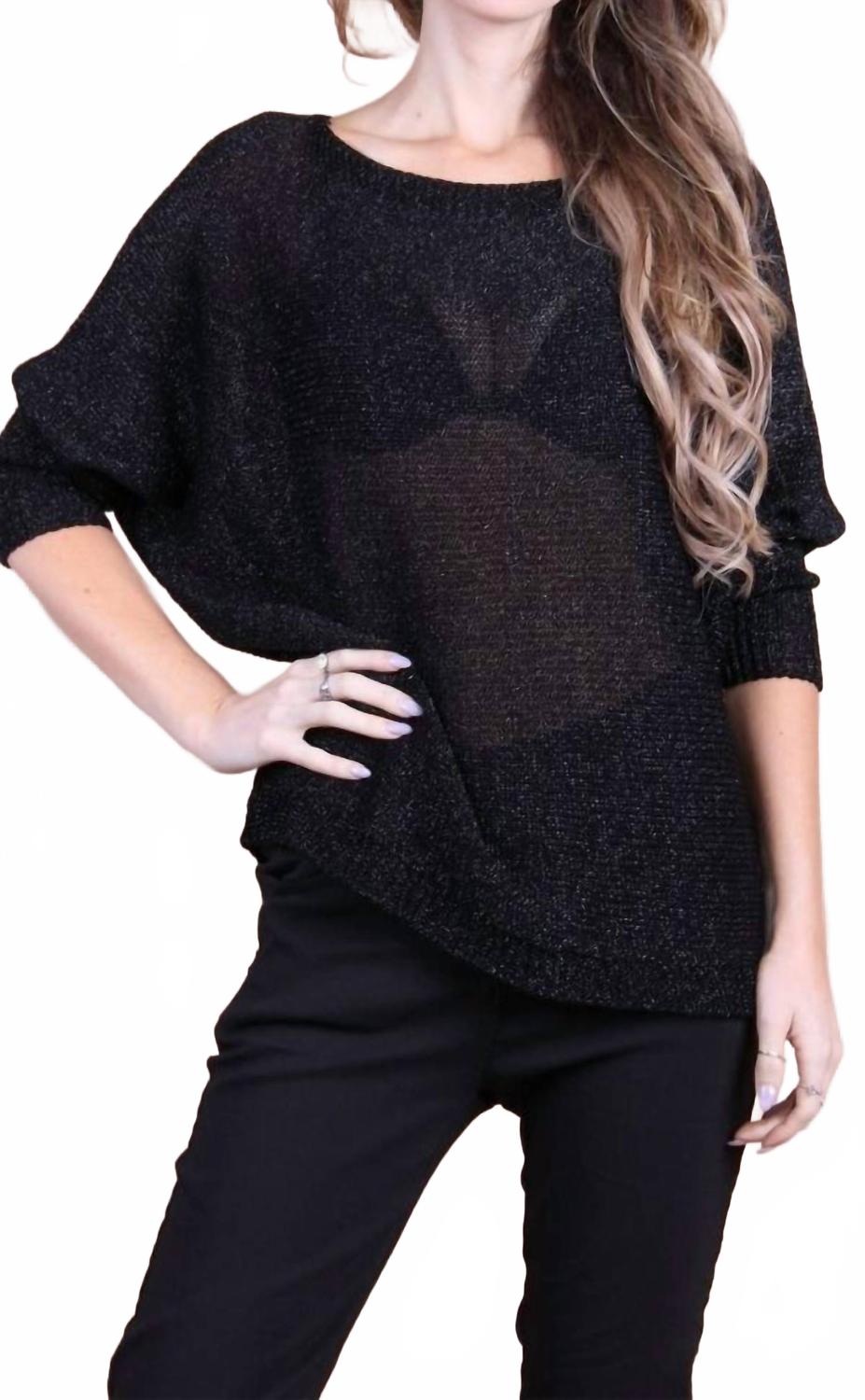 Свитер Serata Batwing черного цвета Gigi Moda, черный
Свитер Serata Batwing черного цвета Gigi Moda, черный