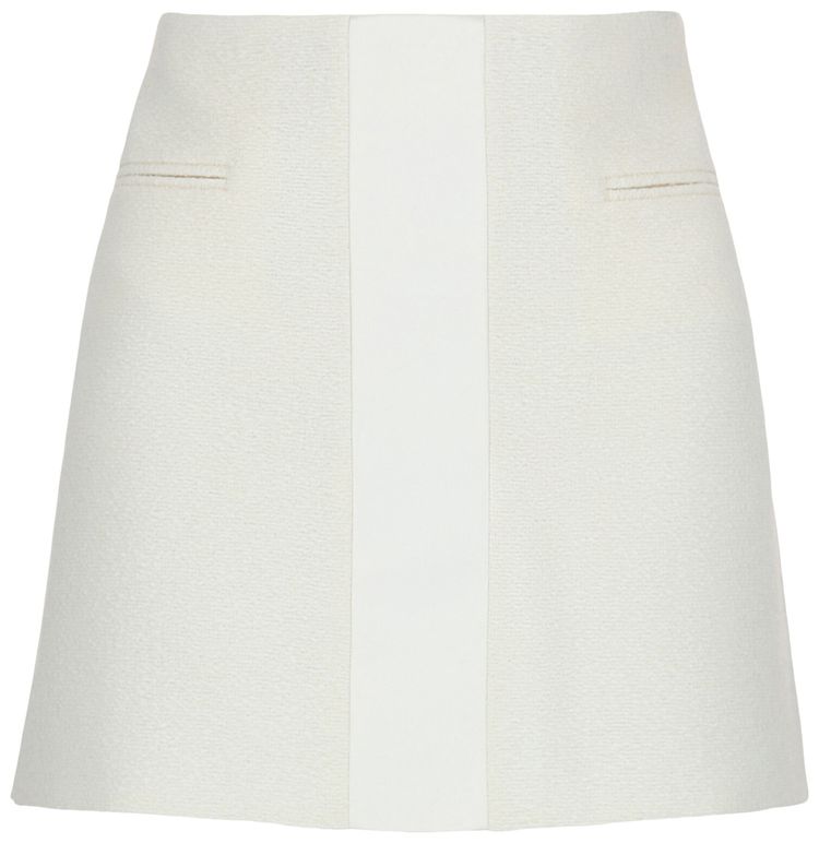 Мини-юбка Ferragamo с контрастными вставками, белый
Мини-юбка Ferragamo с контрастными вставками, белый