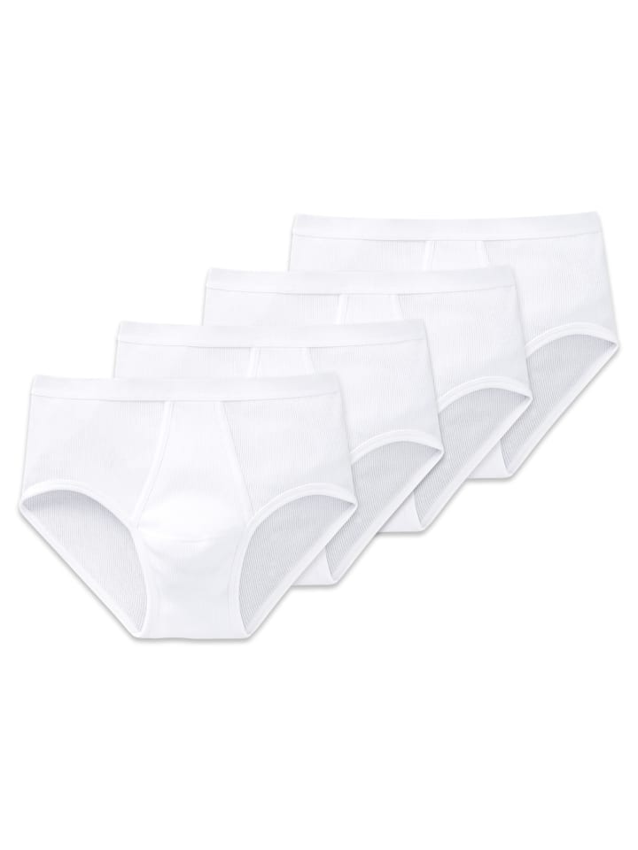 Schiesser Трусы, 4 штуки, белые
Schiesser Трусы, 4 штуки, белые