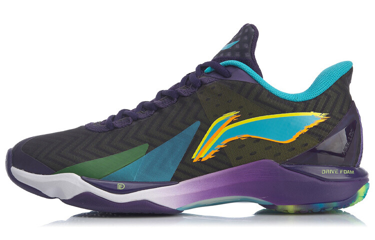 Кроссовки Raid Badminton для мужчин с низким верхом, черного, синего и фиолетового цветов Lining
Кроссовки Raid Badminton для мужчин с низким верхом, черного, синего и фиолетового цветов Lining