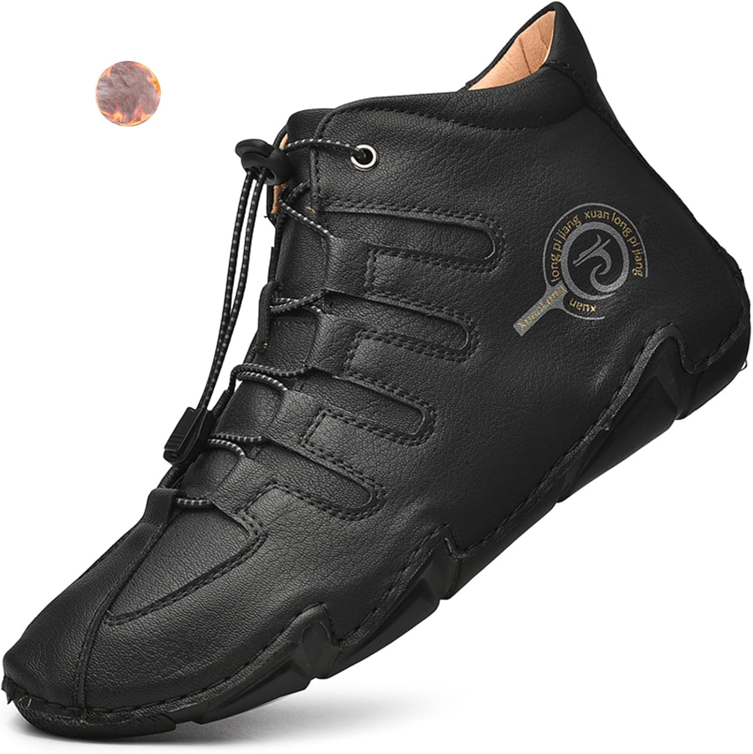 Мужские итальянские высокие ботинки Lossarye из натуральной кожи, ручной работы, повседневные, легкие, водонепроницаемые, для походов, слипоны, ботинки-чукка, нескользящие, для активного отдыха, черный
Мужские итальянские высокие ботинки Lossarye из натуральной кожи, ручной работы, повседневные, легкие, водонепроницаемые, для походов, слипоны, ботинки-чукка, нескользящие, для активного отдыха, черный