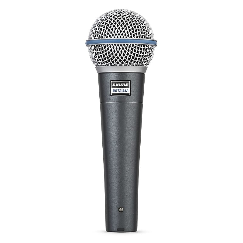 Динамический микрофон Shure BETA 58A Handheld Supercardioid Dynamic Microphone
Динамический микрофон Shure BETA 58A Handheld Supercardioid Dynamic Microphone