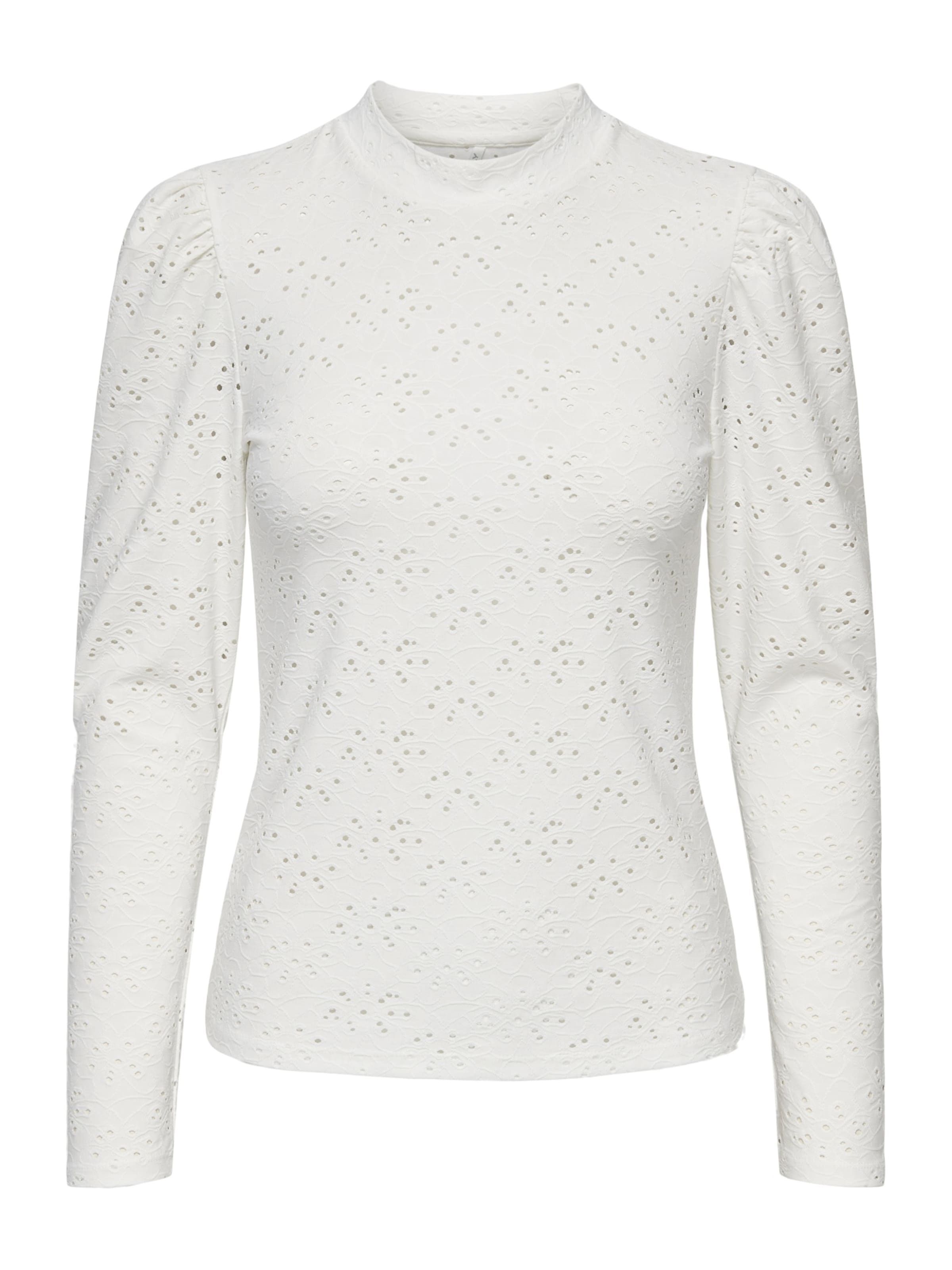 ONLY Лонгслив 'ONLSMILLA' в белом цвете
ONLY Лонгслив 'ONLSMILLA' в белом цвете