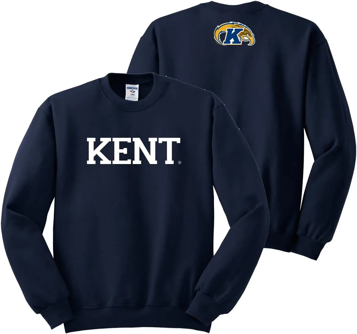 Толстовка Kent State University с надписью KENT спереди и логотипом Golden Flash сзади Sorority Letters Shop
Толстовка Kent State University с надписью KENT спереди и логотипом Golden Flash сзади Sorority Letters Shop