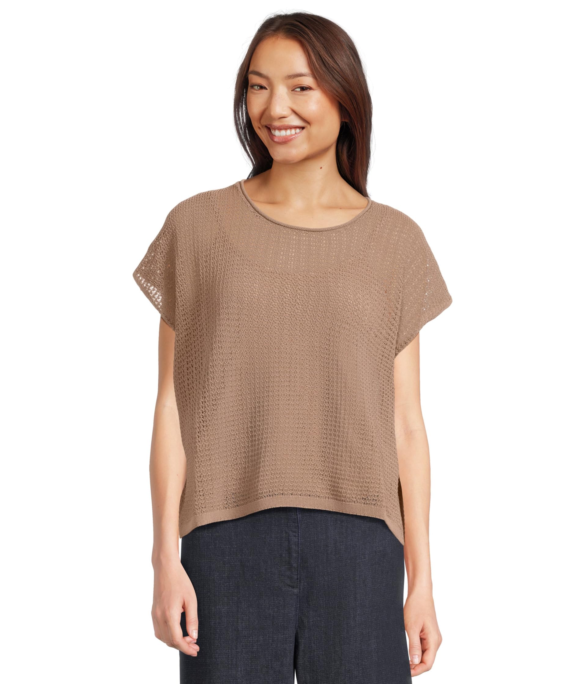Свитер Eileen Fisher Jewel Neck Sweater, Cocoa
Свитер Eileen Fisher Jewel Neck Sweater, Cocoa