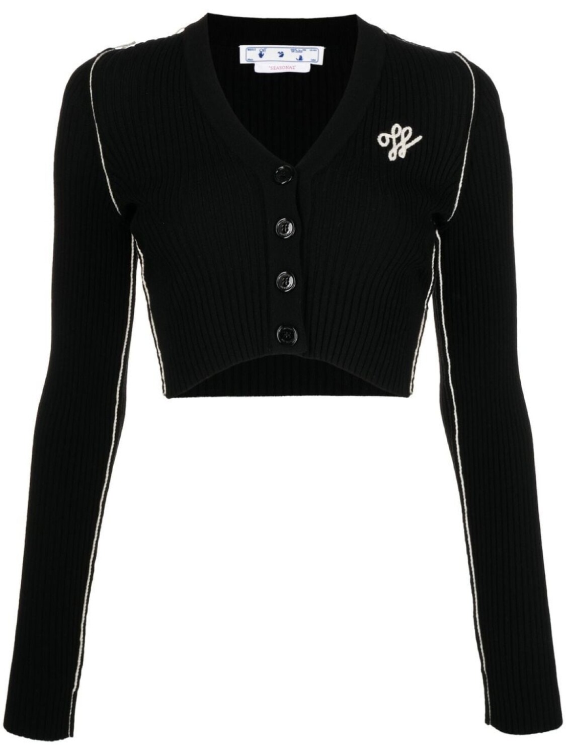 Off-White укороченный кардиган Outline, черный
Off-White укороченный кардиган Outline, черный