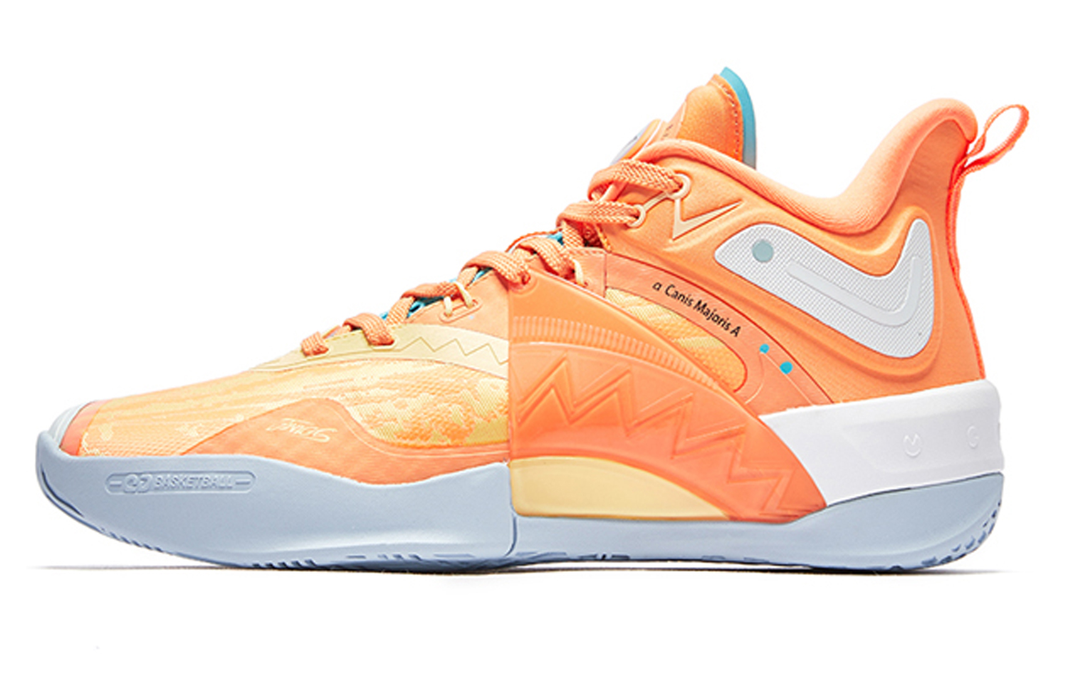 Футболка Fang Pro 2 Амортизирующие Противоскользящие и Износостойкие Баскетбольные Кроссовки Высокие Мужские Оранжевый Синий Белый QIAODAN
Футболка Fang Pro 2 Амортизирующие Противоскользящие и Износостойкие Баскетбольные Кроссовки Высокие Мужские Оранжевый Синий Белый QIAODAN