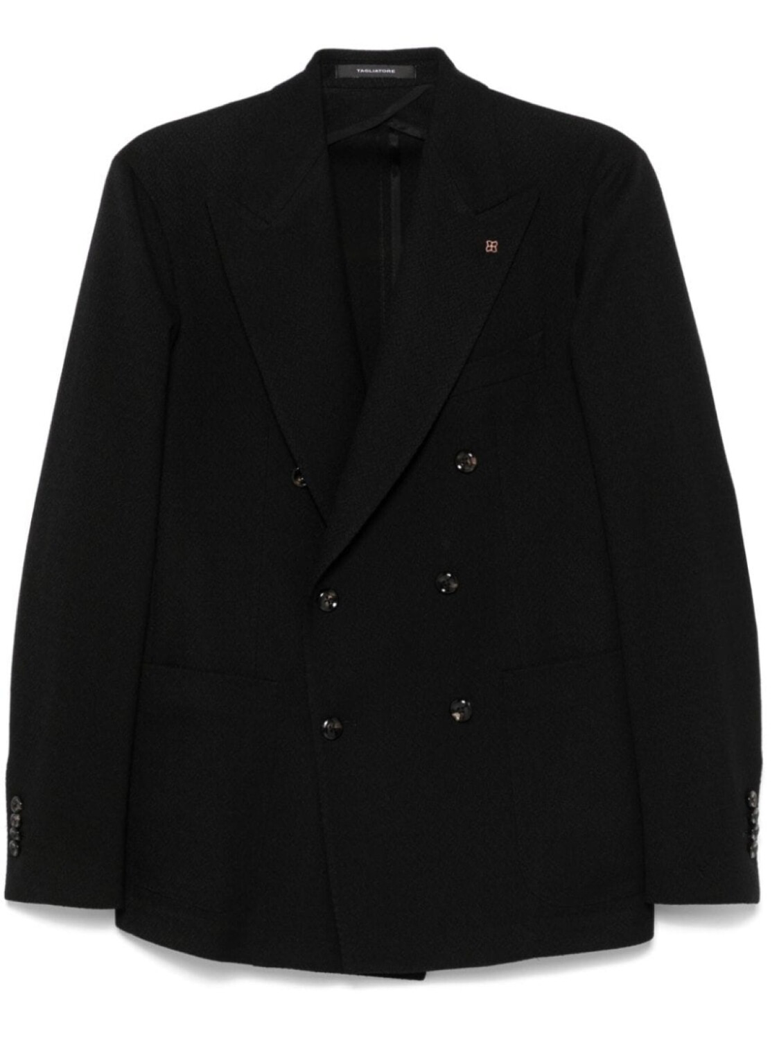 Tagliatore пиджак из вирджинской шерсти, черный
Tagliatore пиджак из вирджинской шерсти, черный