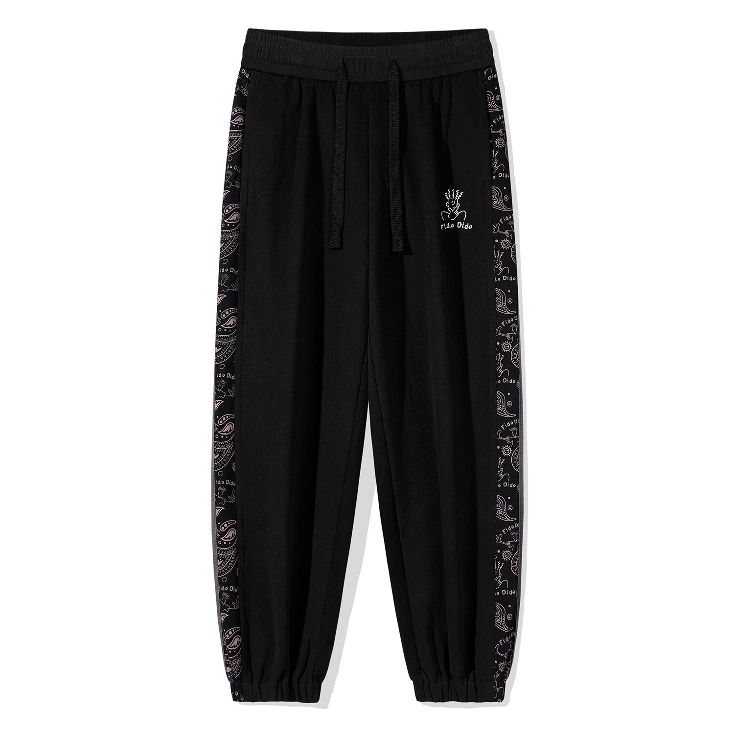 Повседневные брюки унисекс FIDO DIDO, Черный (шнурок)
Повседневные брюки унисекс FIDO DIDO, Черный (шнурок)