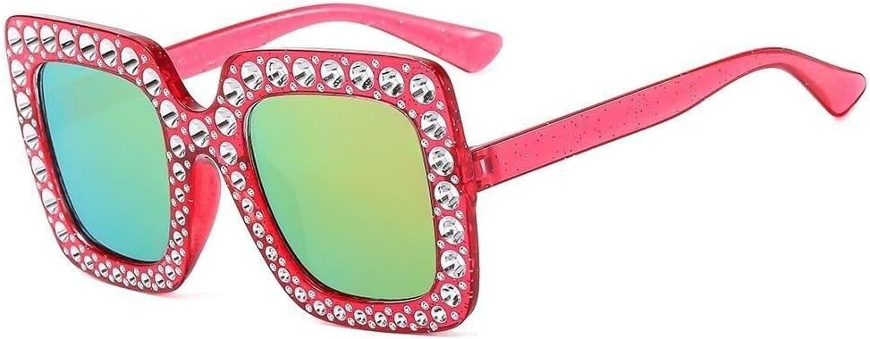 Квадратные солнцезащитные очки со стразами для женщин, большие солнцезащитные очки с кристаллами, винтажные, с защитой от УФ-излучения UV400, в стиле уличной моды LXLHWN, One Color
Квадратные солнцезащитные очки со стразами для женщин, большие солнцезащитные очки с кристаллами, винтажные, с защитой от УФ-излучения UV400, в стиле уличной моды LXLHWN, One Color