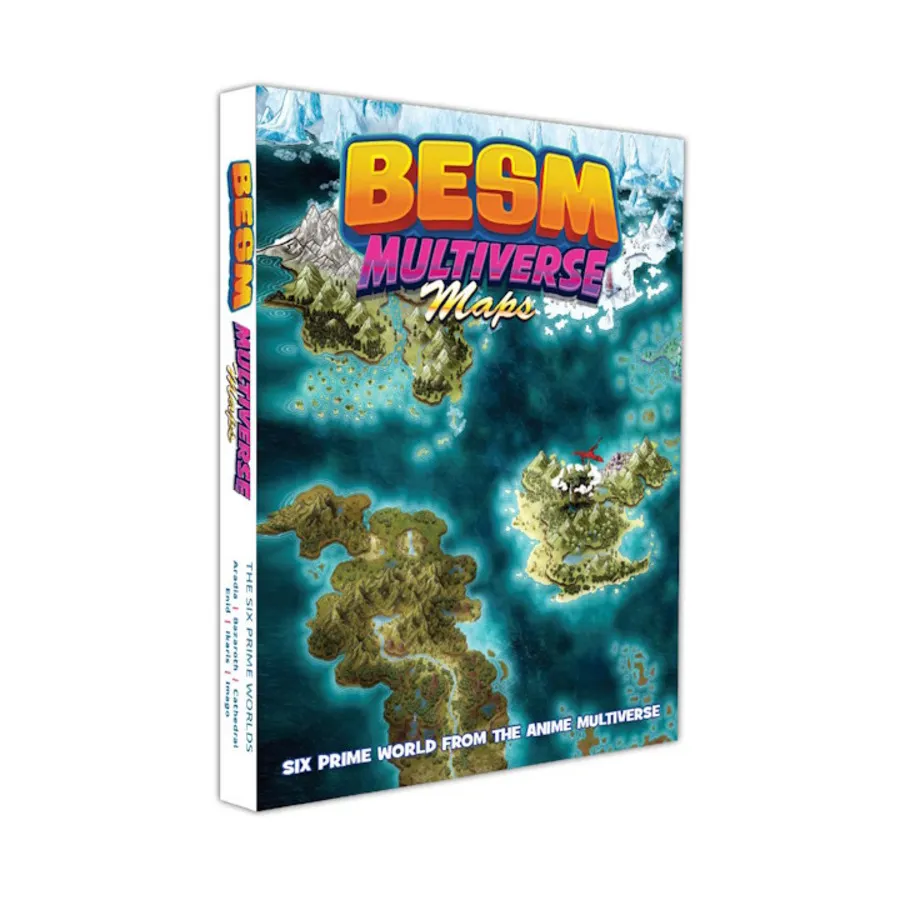 Бокс-сет BESM Multiverse Maps, BESM Role Playing Games (Big Eyes, Small Mouth) 4th Edition (Dyskami Publishing)
Бокс-сет BESM Multiverse Maps, BESM Role Playing Games (Big Eyes, Small Mouth) 4th Edition (Dyskami Publishing)