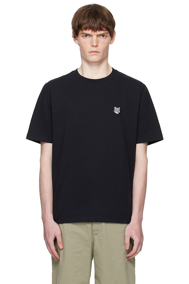 Футболка оверсайз с принтом головы дерзкого лиса Maison Kitsuné, черный
Футболка оверсайз с принтом головы дерзкого лиса Maison Kitsuné, черный