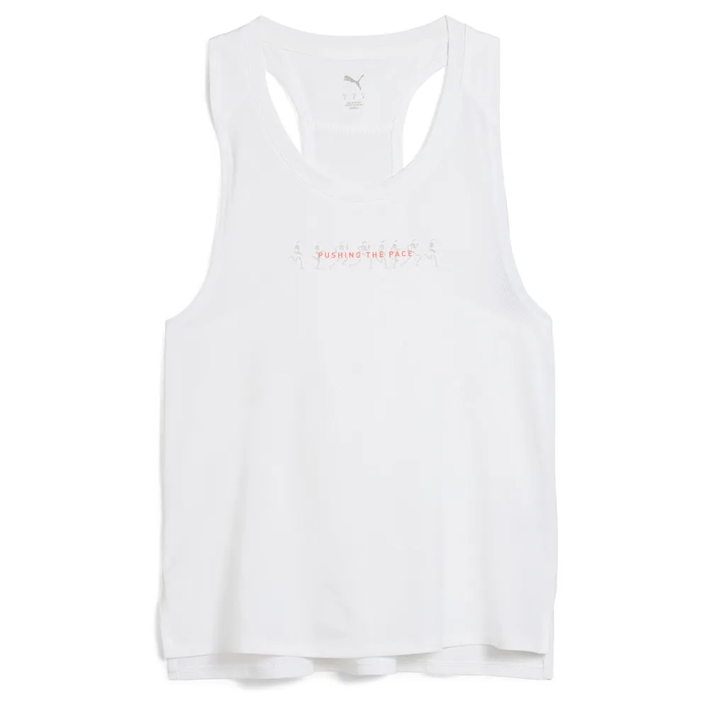 Футболка без рукавов спортивная Puma Run Graphic Mesh, белый
Футболка без рукавов спортивная Puma Run Graphic Mesh, белый