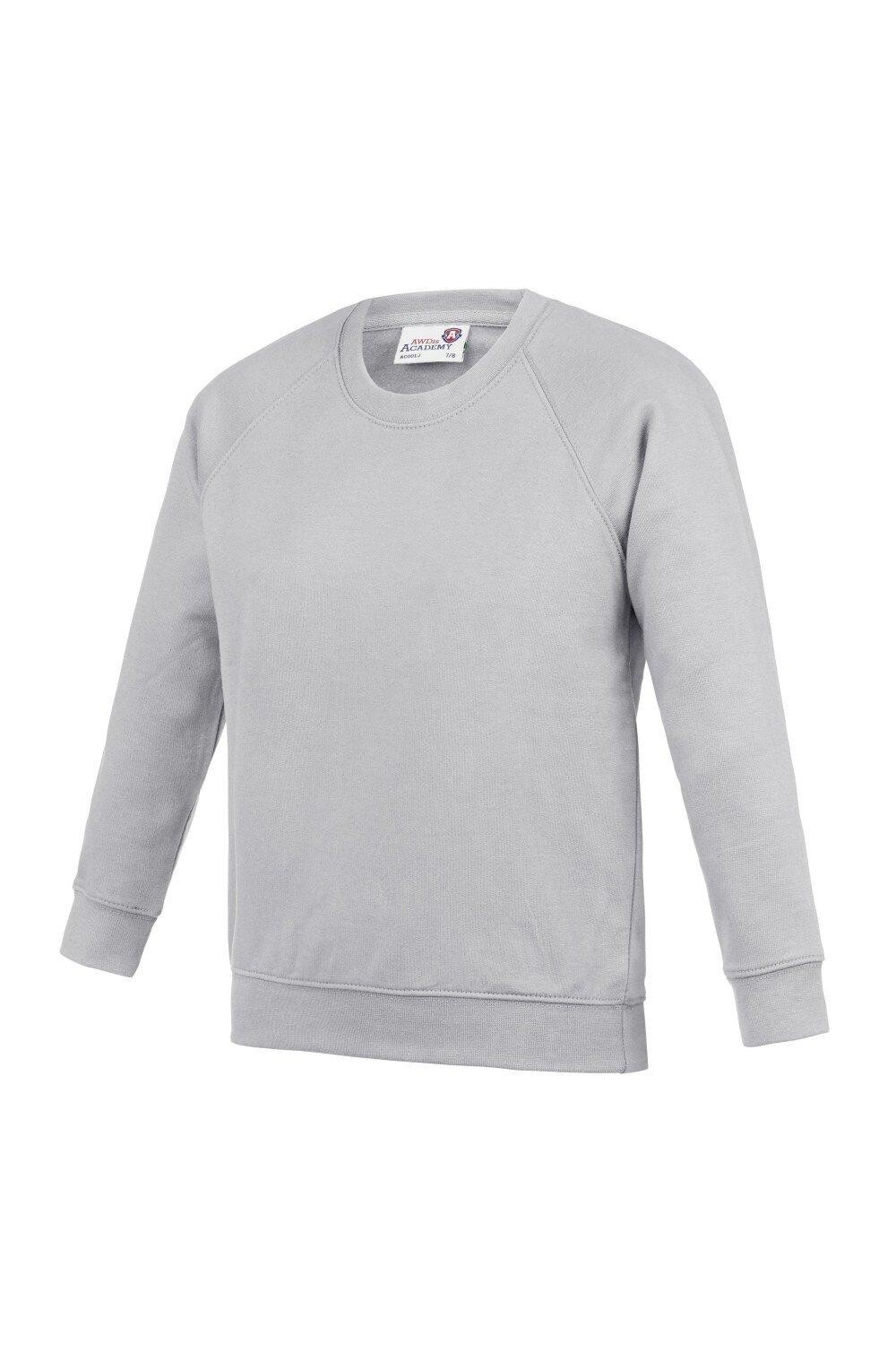 Школьная толстовка Academy с круглым вырезом реглан AWDis, серый
Школьная толстовка Academy с круглым вырезом реглан AWDis, серый