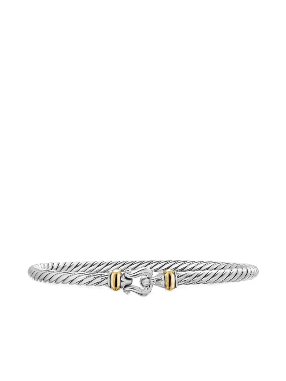 Серебряный браслет Cable Flex David Yurman, серебяный 
Серебряный браслет Cable Flex David Yurman, серебяный
