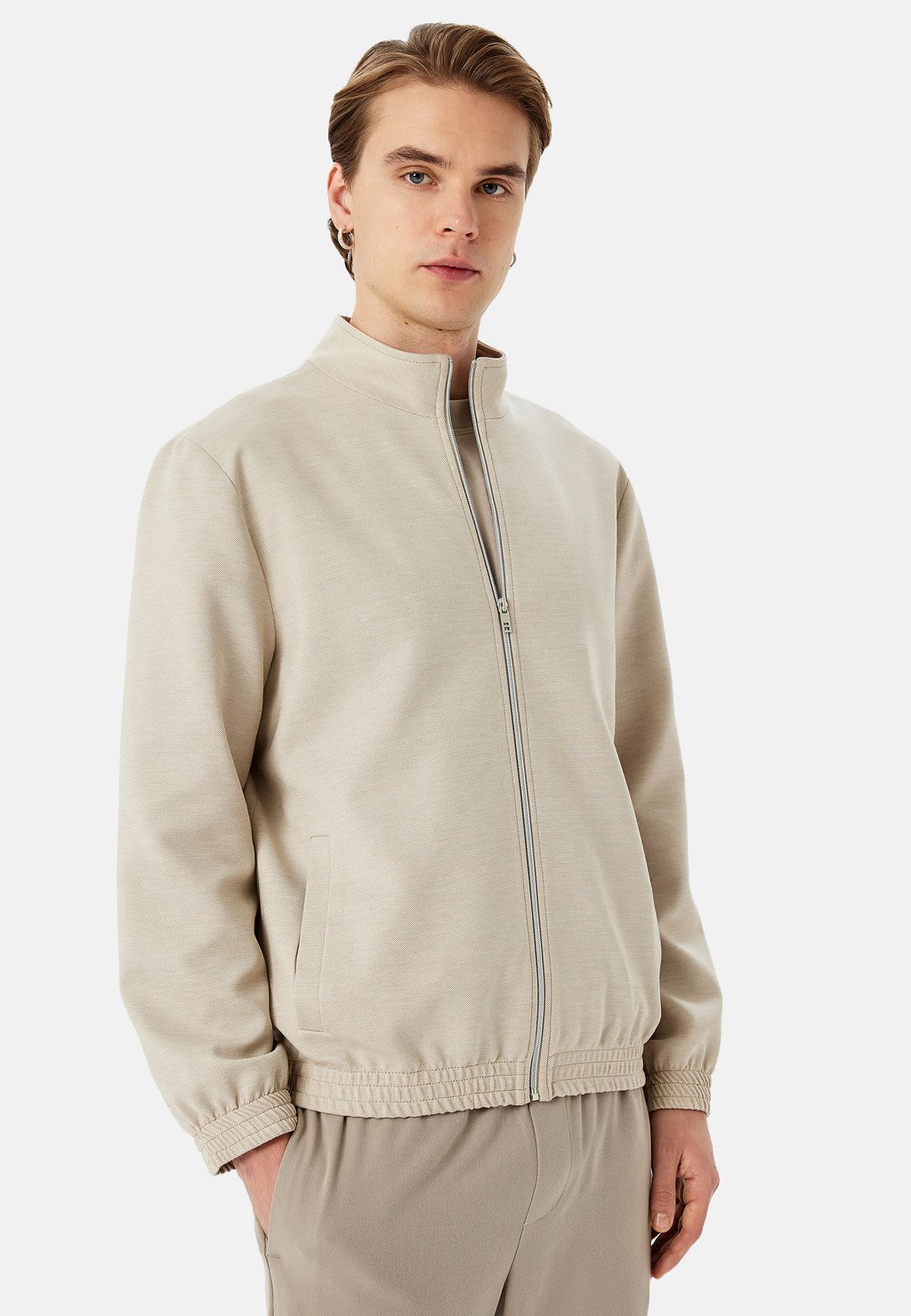 Куртка-бомбер HIGH NECK Koton, бежевый
Куртка-бомбер HIGH NECK Koton, бежевый