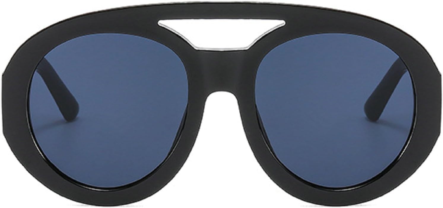 Винтажные круглые солнцезащитные очки с двойным оправой для женщин, модные солнцезащитные очки с градиентным переходом цвета, сексуальные очки для вечеринок mincl, Black
Винтажные круглые солнцезащитные очки с двойным оправой для женщин, модные солнцезащитные очки с градиентным переходом цвета, сексуальные очки для вечеринок mincl, Black