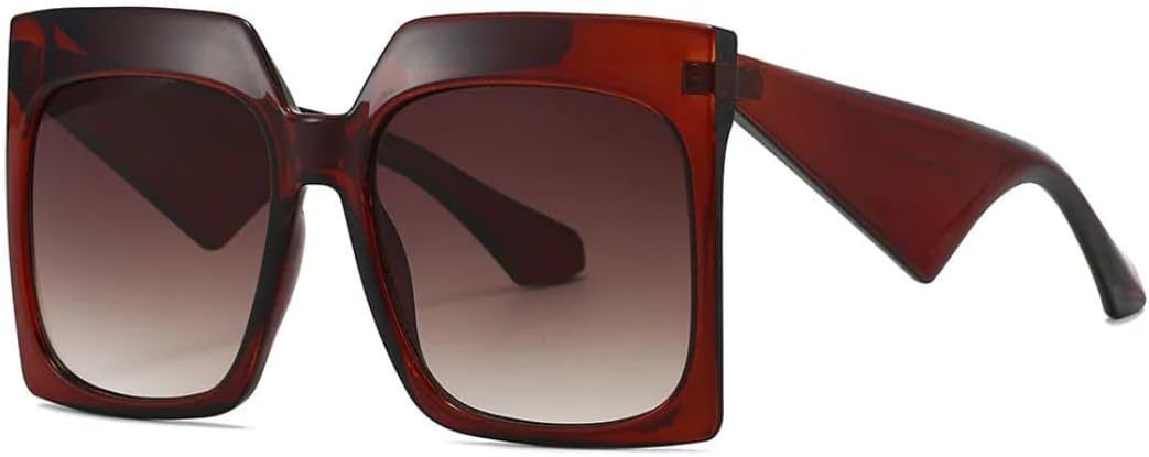 Крупные солнцезащитные очки в большой оправе для женщин и мужчин, роскошные винтажные солнцезащитные очки в стиле панк с защитой от УФ-излучения UV400 HHZZYVY, Tea Tea
Крупные солнцезащитные очки в большой оправе для женщин и мужчин, роскошные винтажные солнцезащитные очки в стиле панк с защитой от УФ-излучения UV400 HHZZYVY, Tea Tea