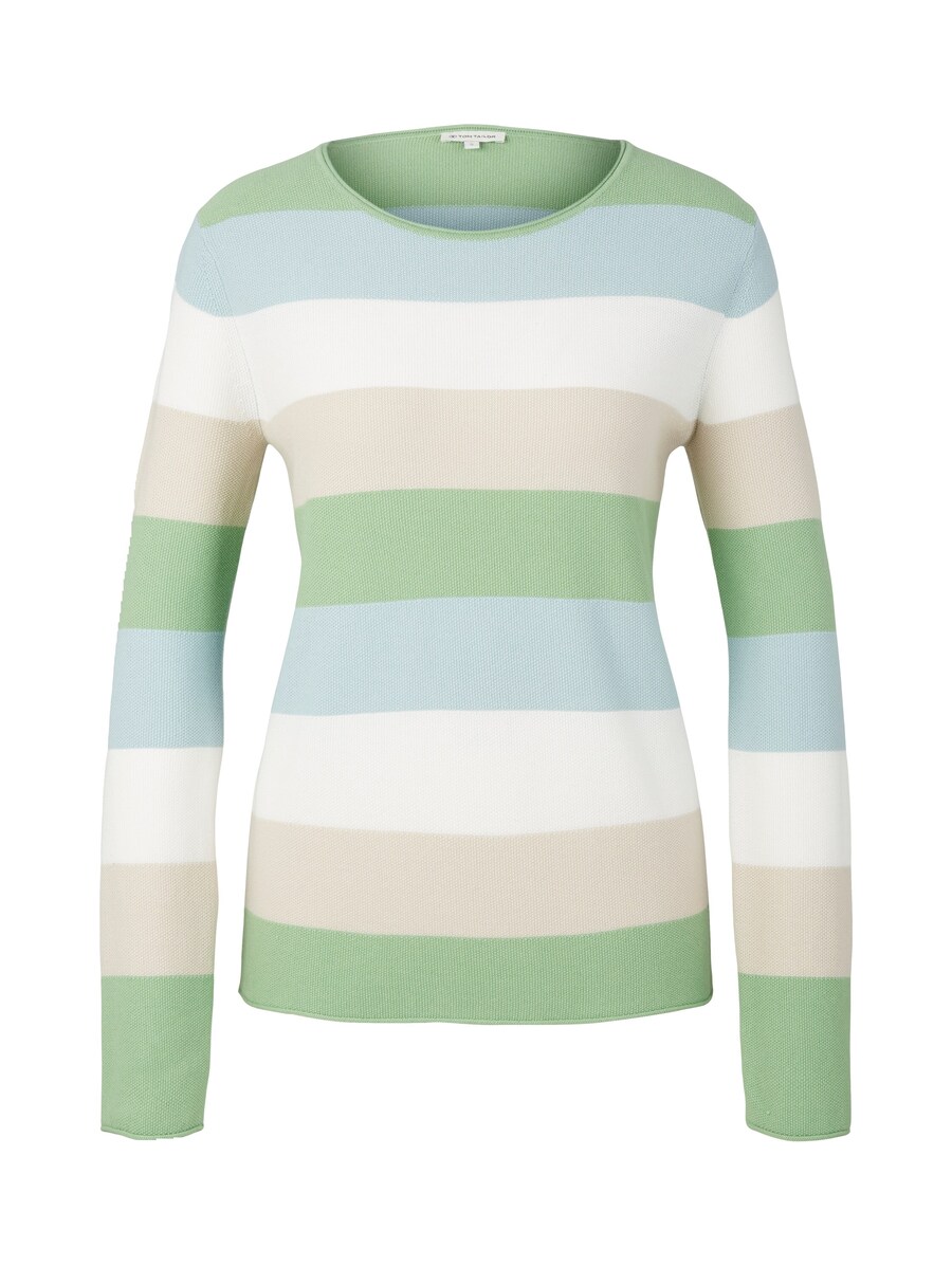 Свитер TOM TAILOR, светло-синий 
Свитер TOM TAILOR, светло-синий