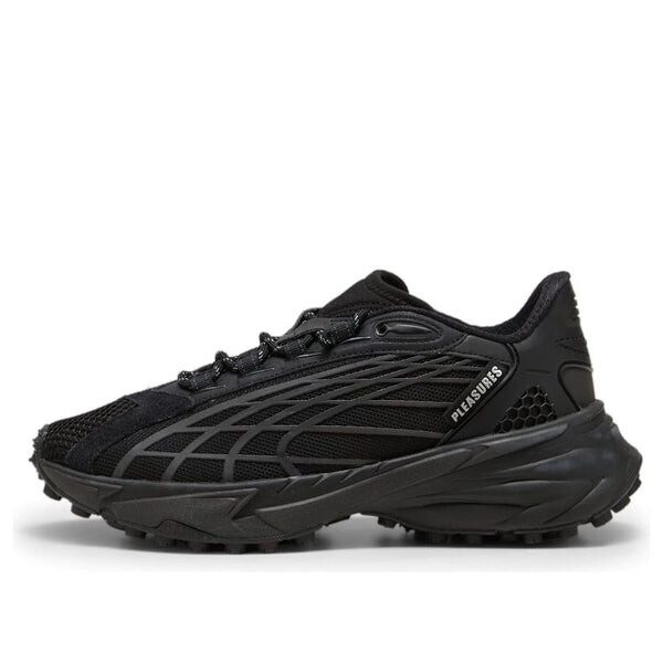 Кроссовки x pleasures spirex 'black' Puma, черный 
Кроссовки x pleasures spirex 'black' Puma, черный