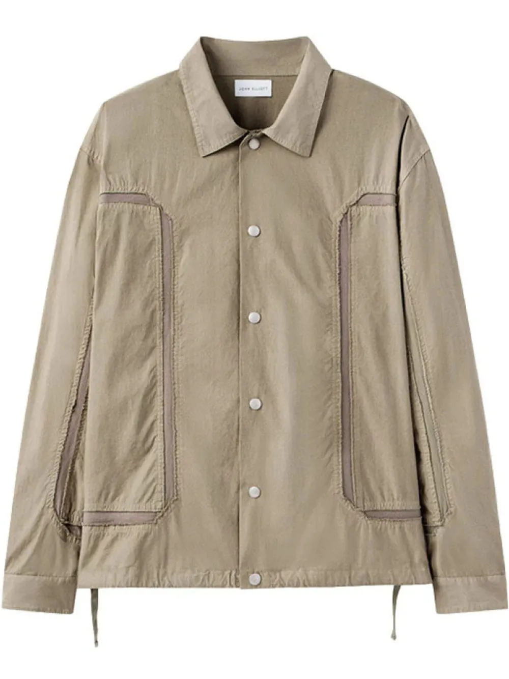 Рубашка со вставками John Elliott, нейтральный
Рубашка со вставками John Elliott, нейтральный