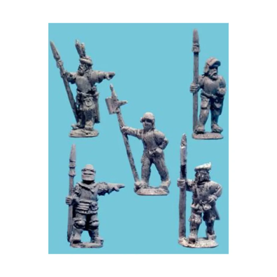 Офицеры, Italian Wars (15mm)
Офицеры, Italian Wars (15mm)