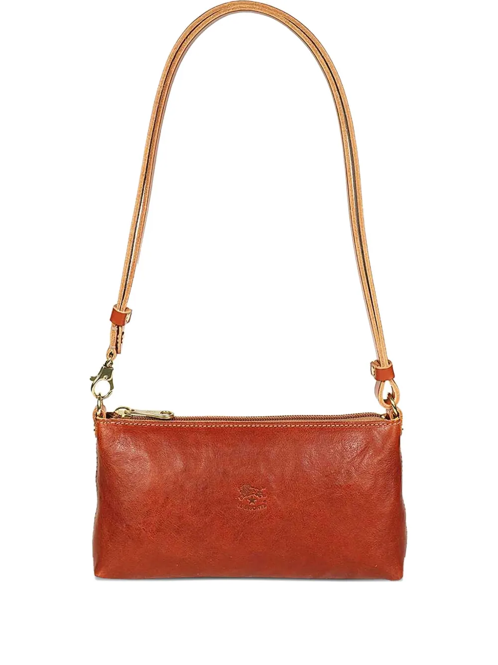 Кожаная сумка через плечо с застежкой-молнией Il Bisonte, коричневый
Кожаная сумка через плечо с застежкой-молнией Il Bisonte, коричневый