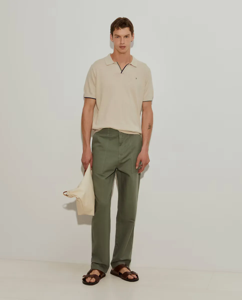 Мужские классические брюки чино из смеси льна и хлопка Lion of Porches, зеленый
Мужские классические брюки чино из смеси льна и хлопка Lion of Porches, зеленый