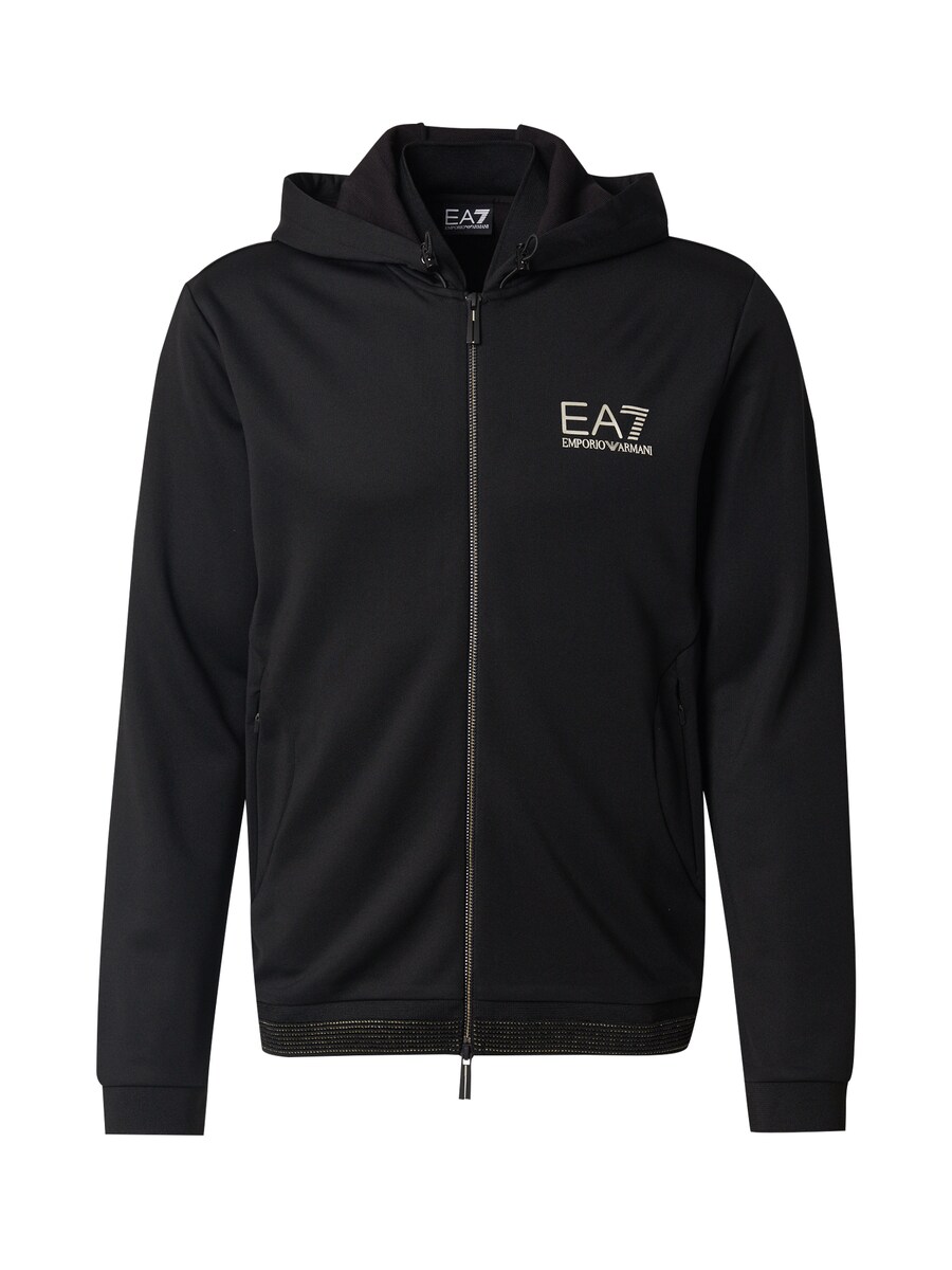 Толстовка с капюшоном на молнии EA7 Emporio Armani, черный
Толстовка с капюшоном на молнии EA7 Emporio Armani, черный