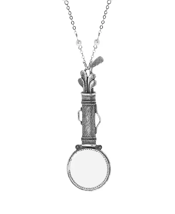 Ожерелье-Лупа для гольфа с имитацией жемчуга 2028, gray
Ожерелье-Лупа для гольфа с имитацией жемчуга 2028, gray