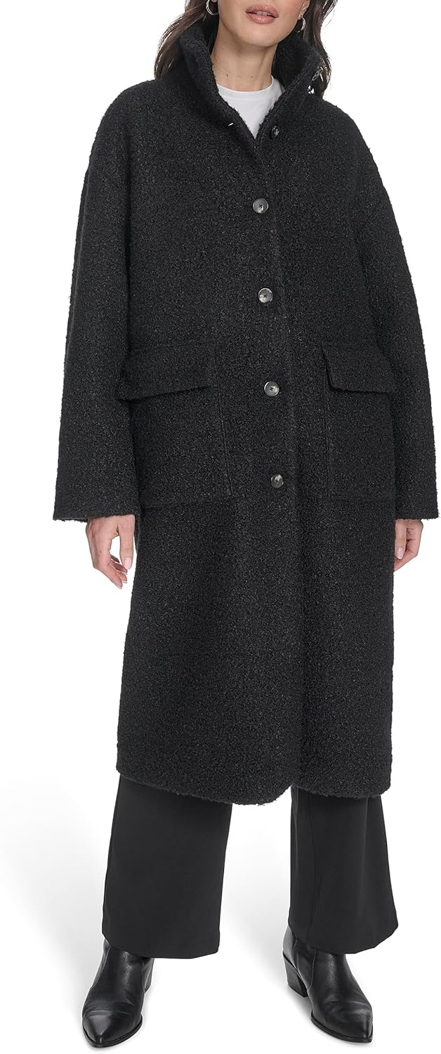 Женское пальто Levi's Boucle Stand collar Car, Black
Женское пальто Levi's Boucle Stand collar Car, Black